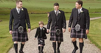 ¿Conoce la verdadera historia del alfiler de falda escocesa? 